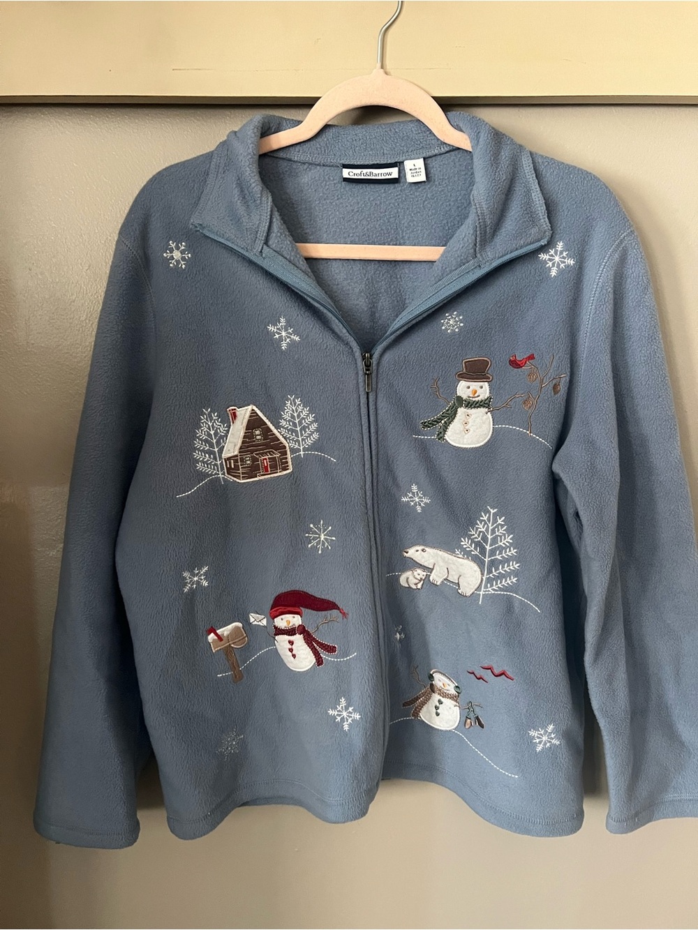 croft & barrow Women’s winter fleece cardigan